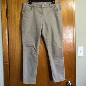 Artisan NY light khaki jeggings